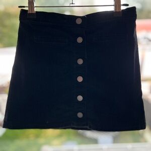 The Children's Place Black Casual Skirt with adjustable waist elastics